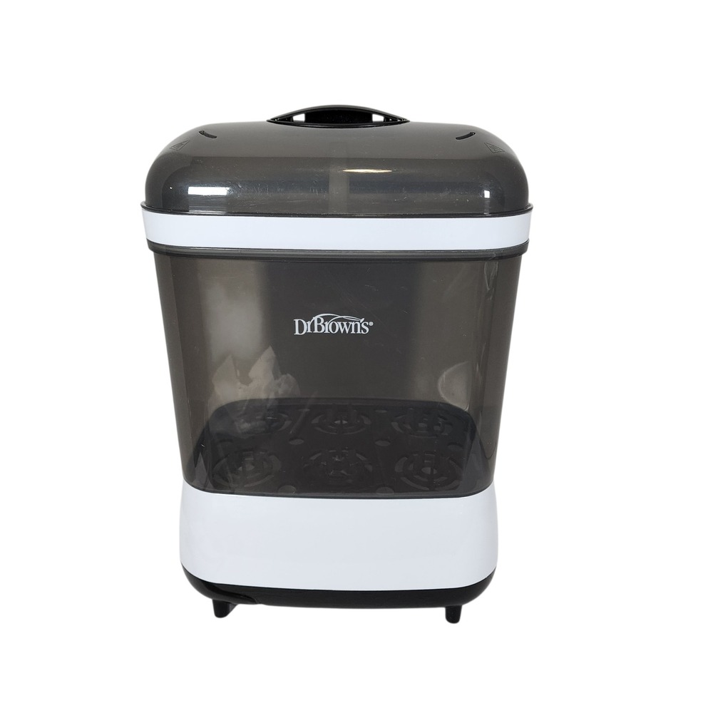 Dr Browns Sterilizer Electric Steam Sterilizer Baby Bottles Pacifiers White‎